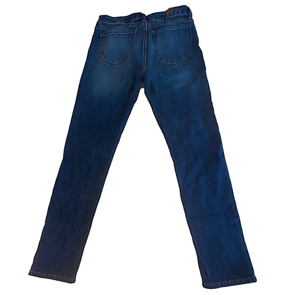 KUT from the Kloth Katy Boyfriend Jeans Dark Blue Mid Rise women’s Sz 2 - Picture 4 of 11